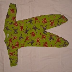 Green Frog Patterned Agabang
